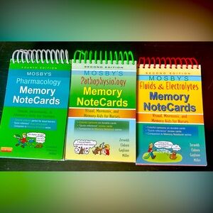 Nursing memory notecards